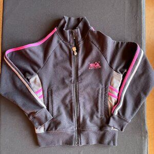 Fila Sport Warm Up Jacket Girls size Medium Full Zip - Says M but looks Small